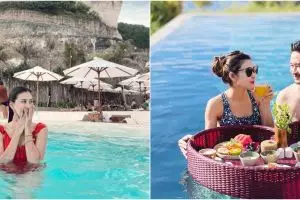 8 Momen Syahnaz Sadiqah dan Jeje Govinda liburan di Bali tanpa anak