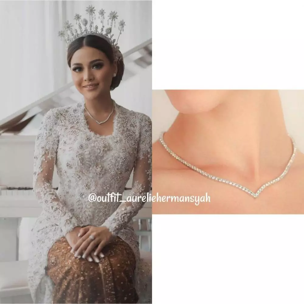 Nagita dan Aurel kembaran kalung nikah © 2021 brilio.net