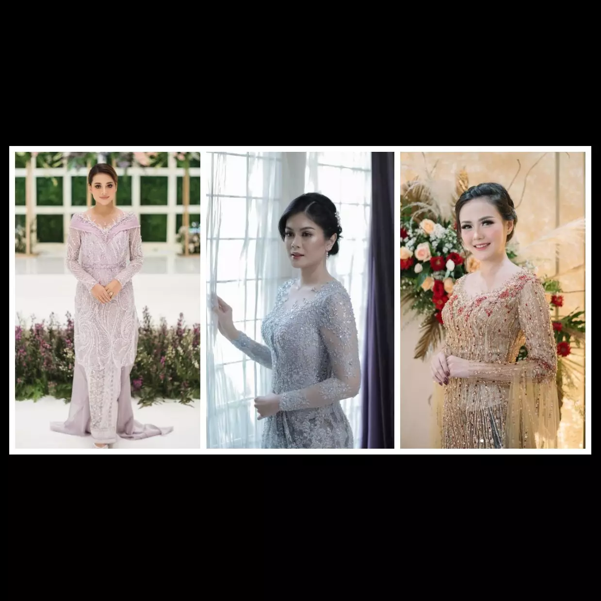 Gaya 10 selebgram berkebaya saat lamaran, siapa paling curi perhatian?