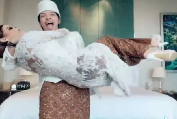 Momen mesra Atta Aurel setelah menikah © 2021 brilio.net