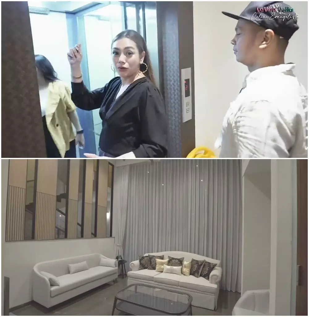 fasilitas lift di rumah seleb © 2021 brilio.net