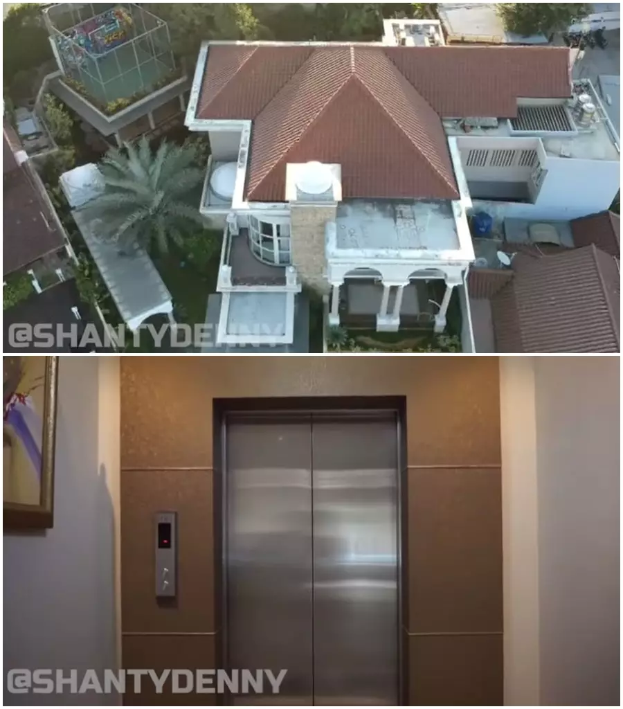 fasilitas lift di rumah seleb © 2021 brilio.net