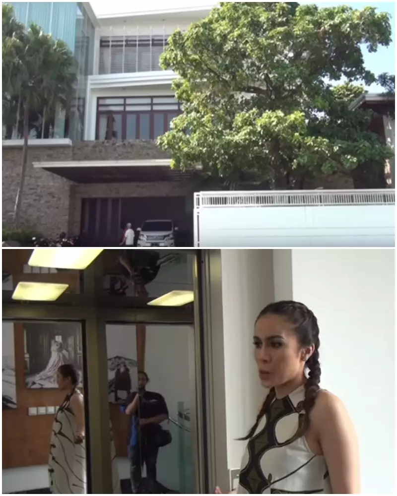 fasilitas lift di rumah seleb © 2021 brilio.net