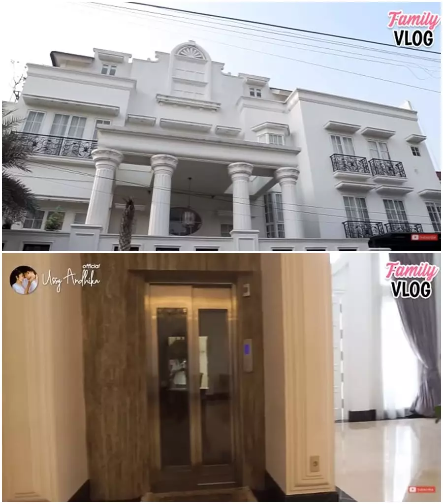 fasilitas lift di rumah seleb © 2021 brilio.net