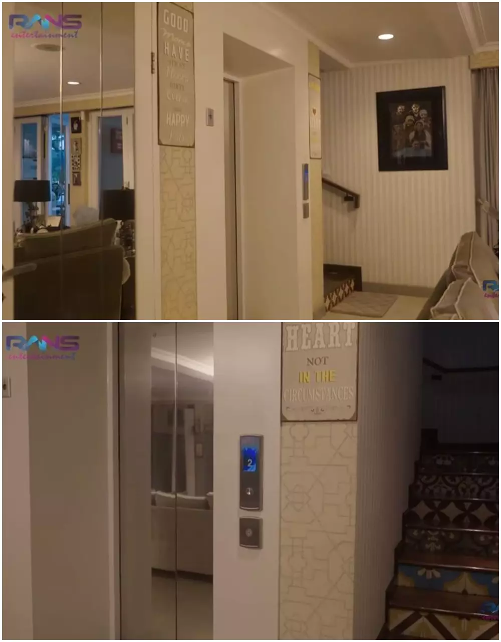 fasilitas lift di rumah seleb © 2021 brilio.net