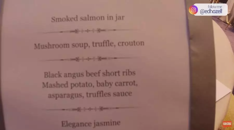 hidangan makanan Atta Aurel © YouTube hidangan makanan Atta Aurel © YouTube