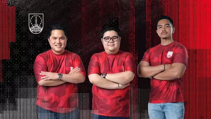 Kaesang pemilik saham Persis Solo © berbagai sumber