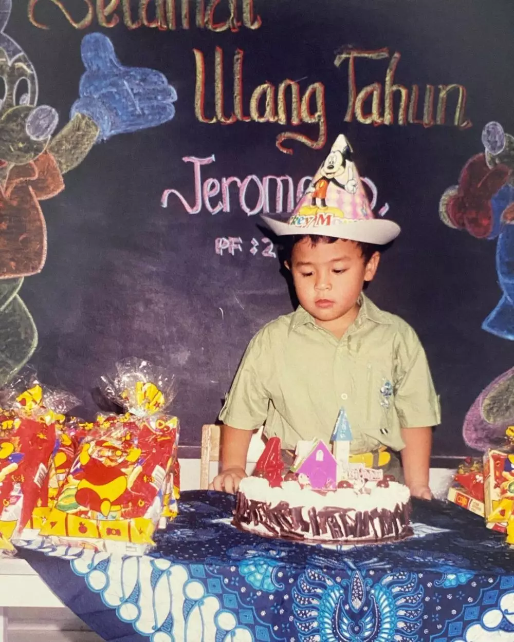 Potret masa kecil Jerome Polin © 2021 brilio.net