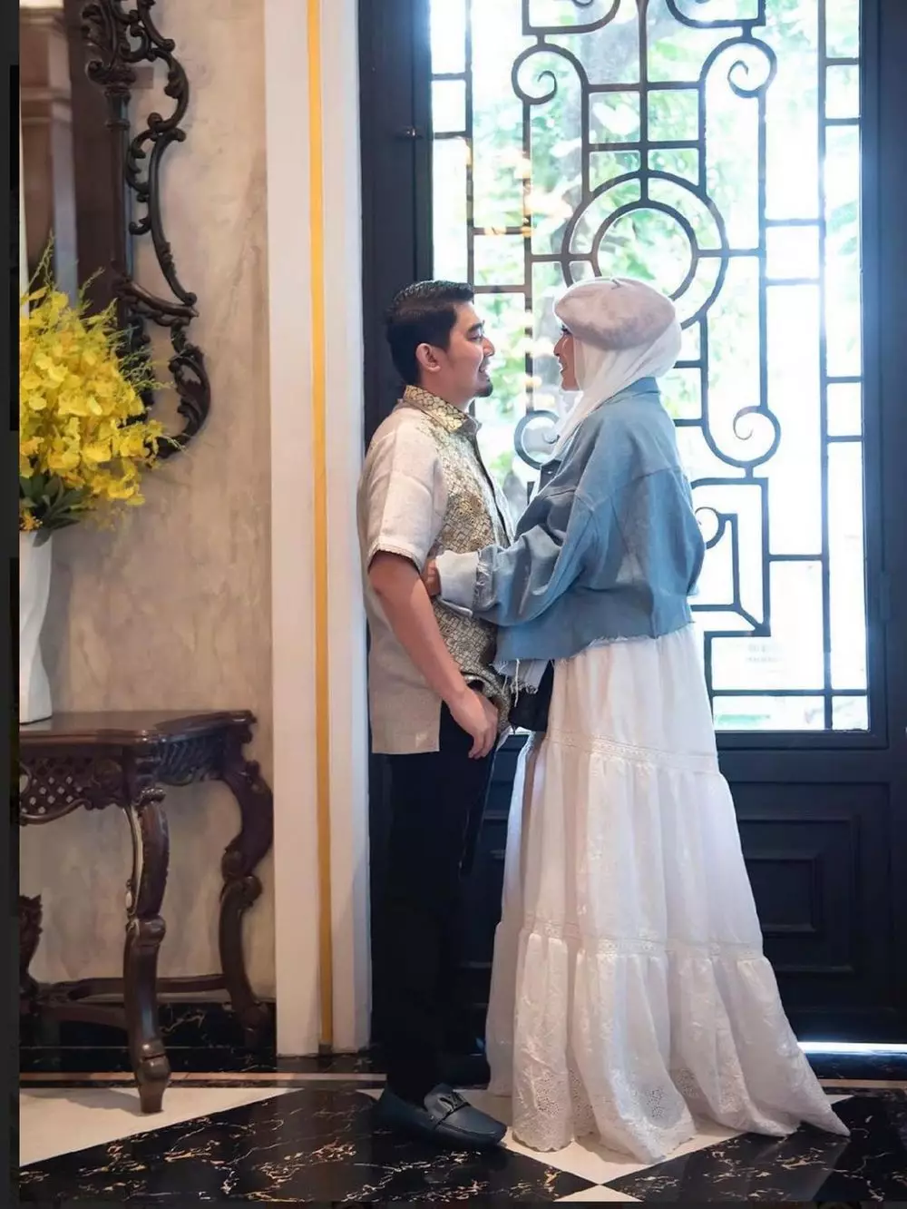 potret mesra ustaz solmed jarang tersorot Instagram