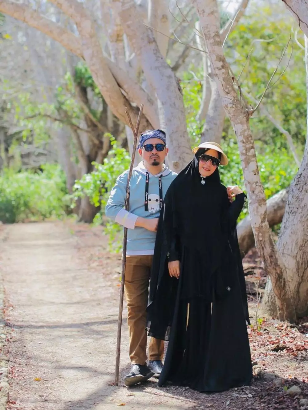 potret mesra ustaz solmed jarang tersorot Instagram