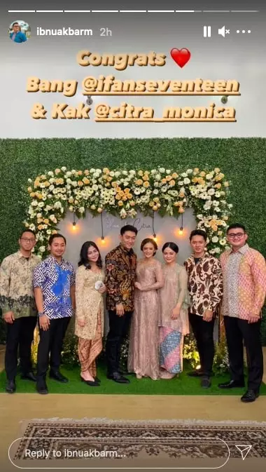 lamaran Ifan dan Citra Monica © berbagai sumber lamaran Ifan dan Citra Monica © berbagai sumber