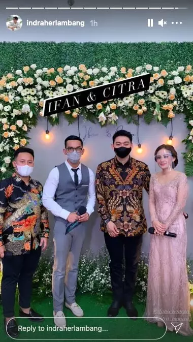 lamaran Ifan dan Citra Monica © berbagai sumber lamaran Ifan dan Citra Monica © berbagai sumber