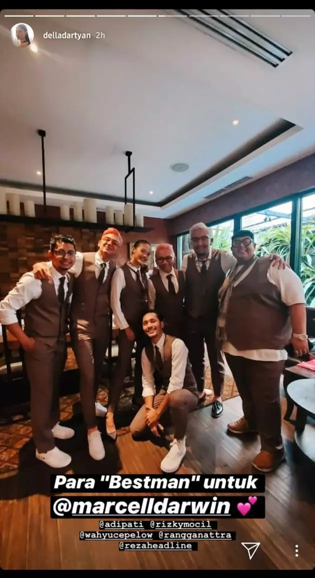 seleb jadi groomsmen © 2021 brilio.net