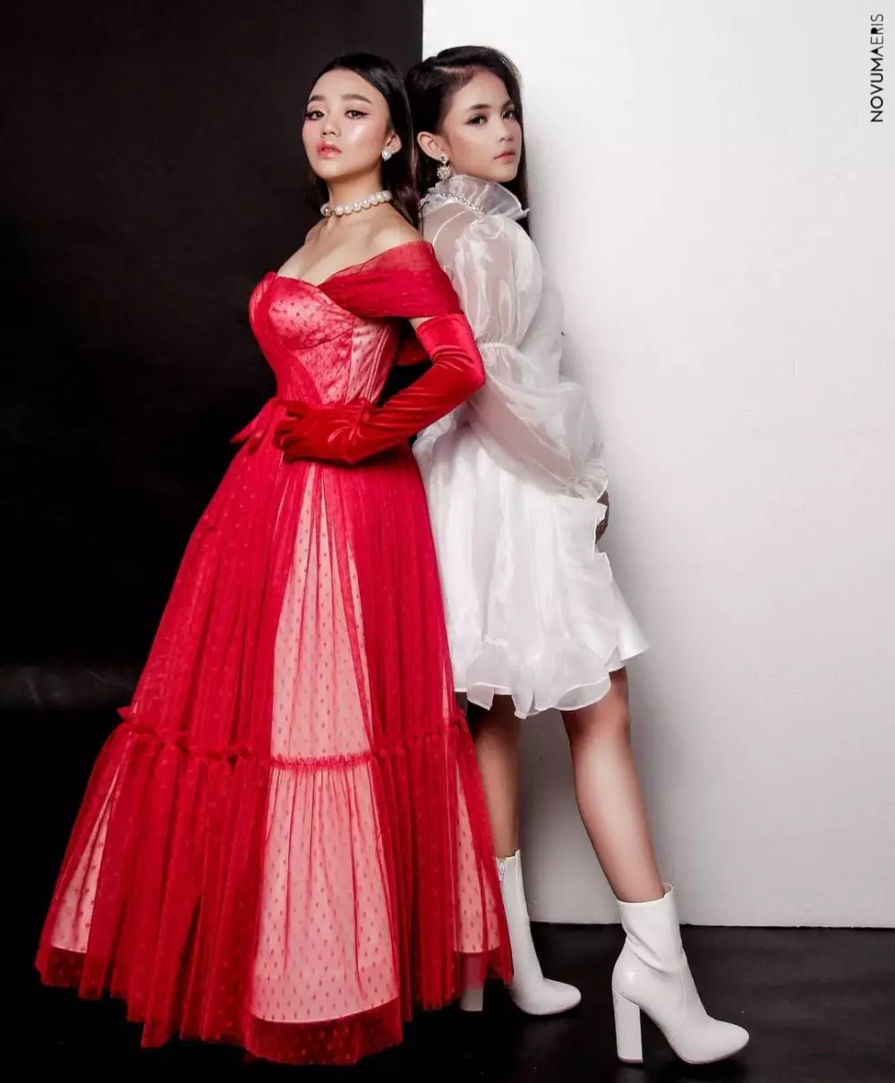 Pemotretan Putri DA dan Aulia DA © Instagram