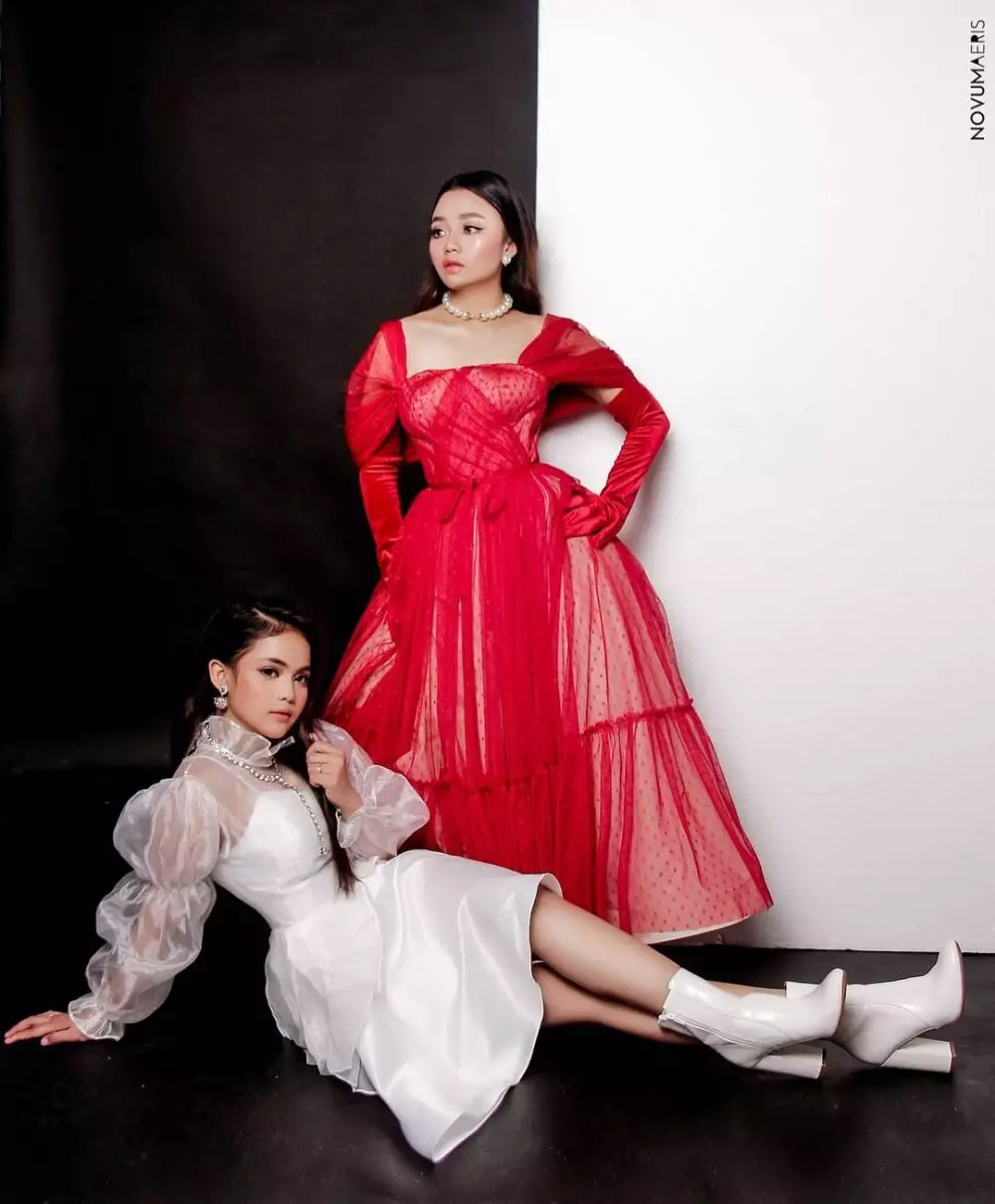 Pemotretan Putri DA dan Aulia DA © Instagram