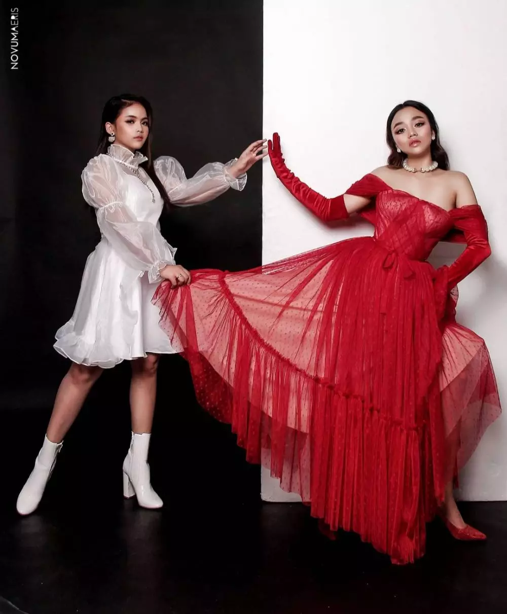 Pemotretan Putri DA dan Aulia DA © Instagram