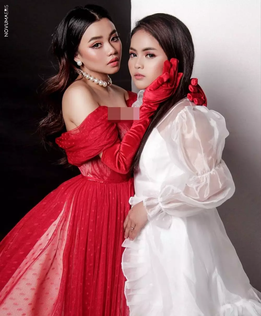 Pemotretan Putri DA dan Aulia DA © Instagram