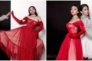 9 Pemotretan Putri DA dan Aulia DA, jadi bawang merah & bawang putih