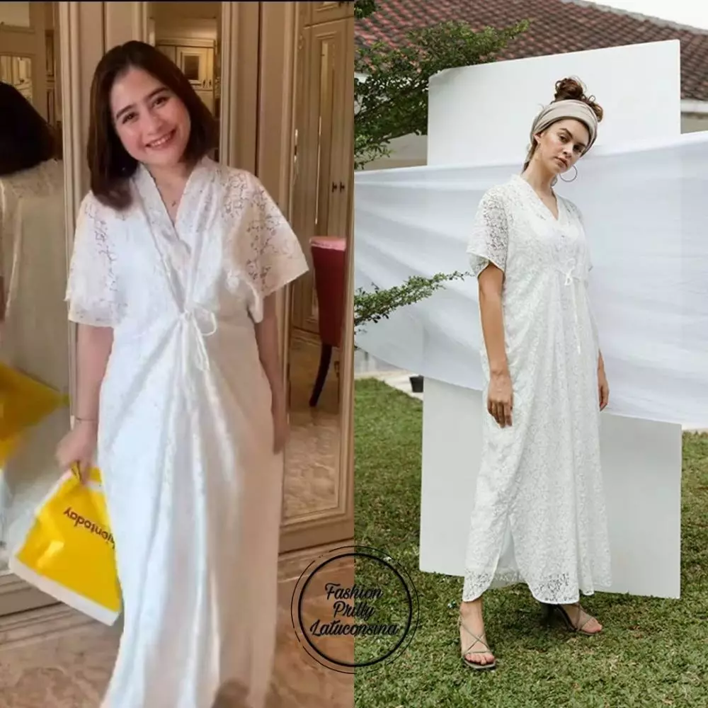 dress Prilly Latuconsina ini ditaksir di bawah Rp 500 ribu © 2021 brilio.net