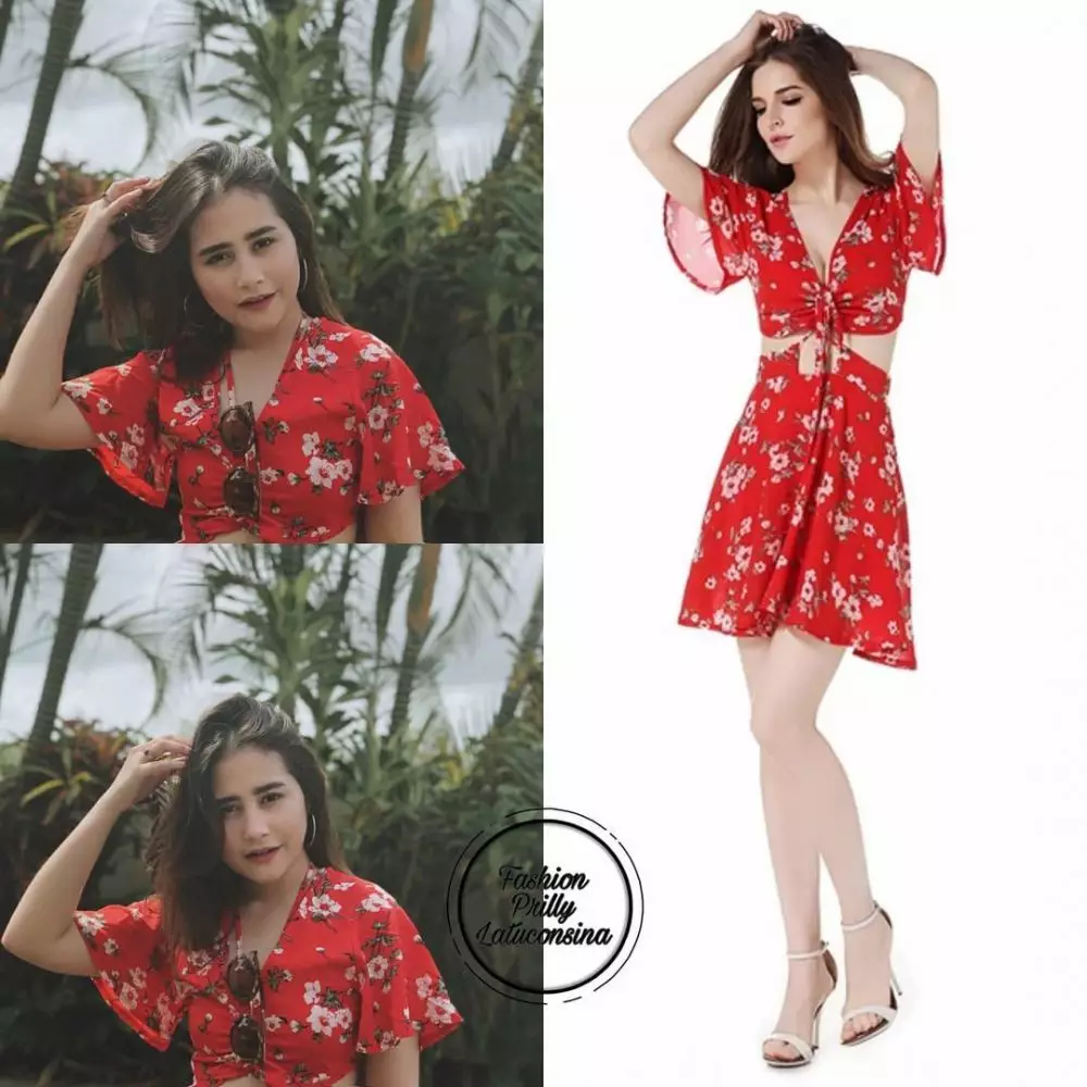 dress Prilly Latuconsina ini ditaksir di bawah Rp 500 ribu © 2021 brilio.net