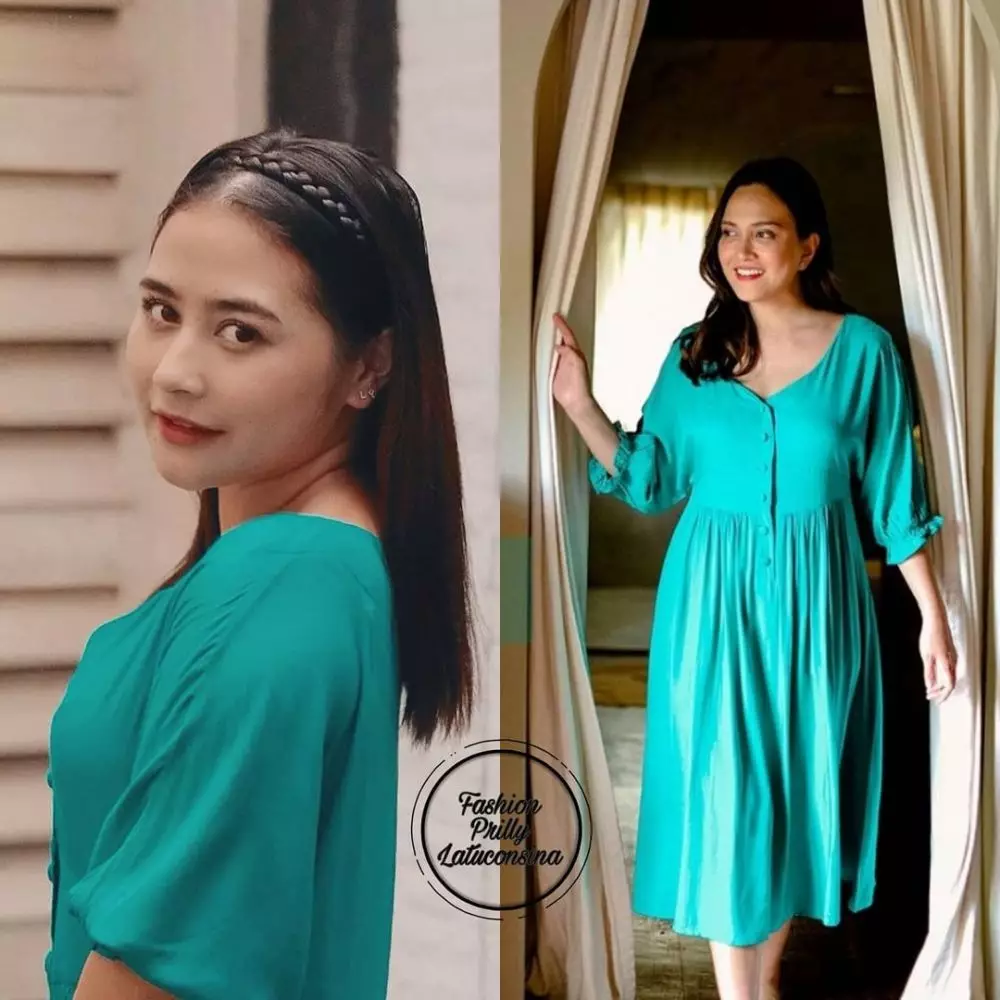 dress Prilly Latuconsina ini ditaksir di bawah Rp 500 ribu © 2021 brilio.net