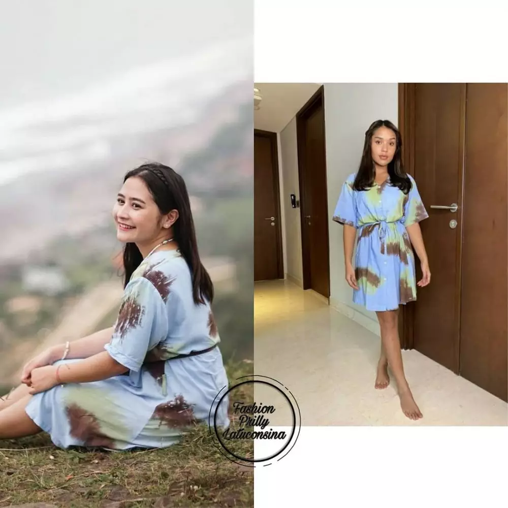 dress Prilly Latuconsina ini ditaksir di bawah Rp 500 ribu © 2021 brilio.net