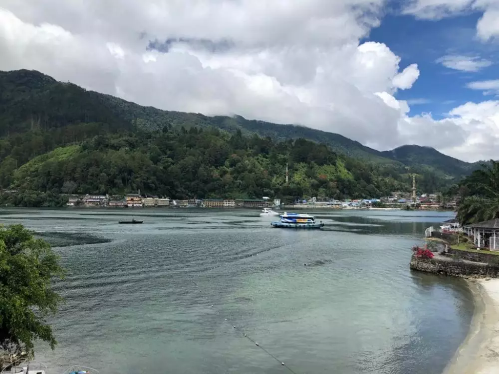 Destinasi wisata di Danau Toba © 2021 brilio.net
