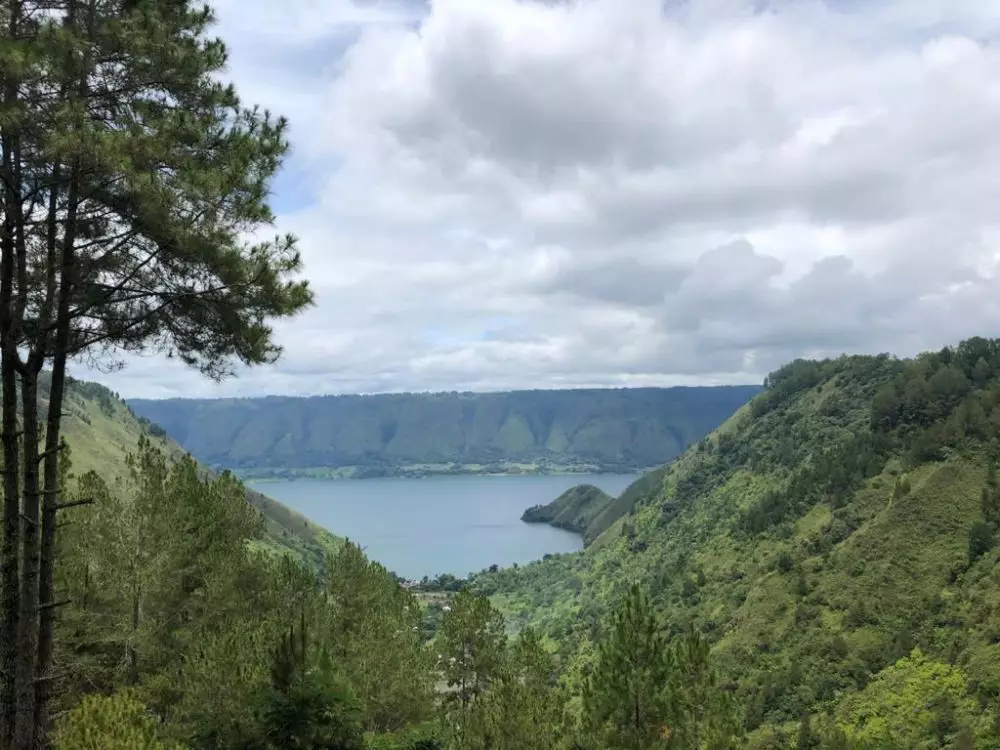Destinasi wisata di Danau Toba © 2021 brilio.net