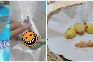 10 Potret porsi makanan ini bikin customer senyum nyesel beli