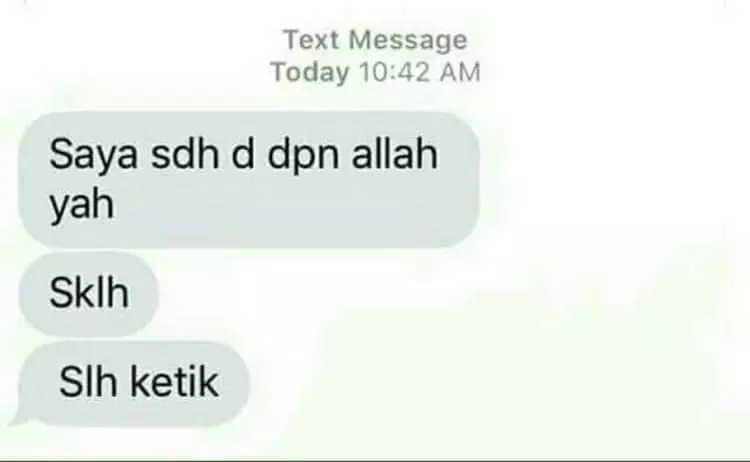 chat sapaan driver ojek © Twitter