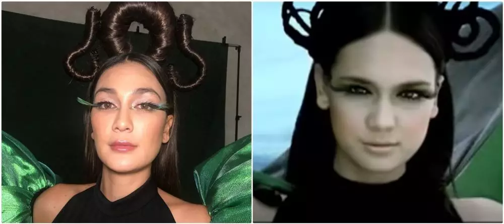 10 Potret Luna Maya reka ulang adegan jadul, hasilnya sangat memukau berbagai sumber