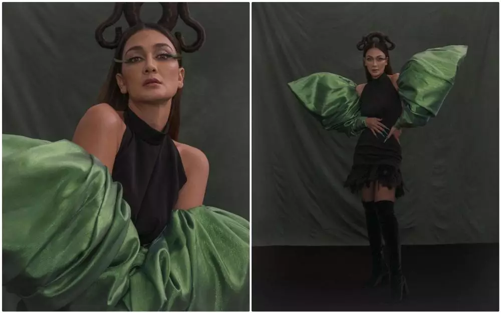 10 Potret Luna Maya reka ulang adegan jadul, hasilnya sangat memukau berbagai sumber