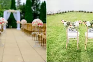 Viral pengantin tak duduk di pelaminan, alasannya bikin salut