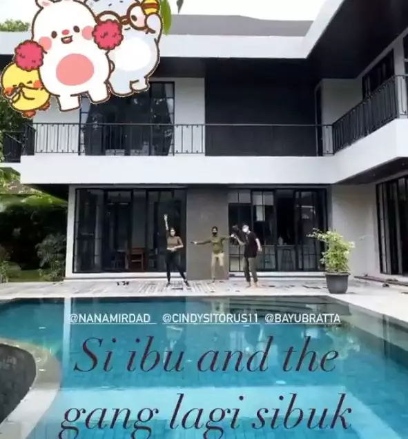 rumah baru nana mirdad © Instagram rumah baru nana mirdad © Instagram