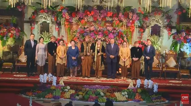 anak presiden RI saat kondangan Berbagai sumber