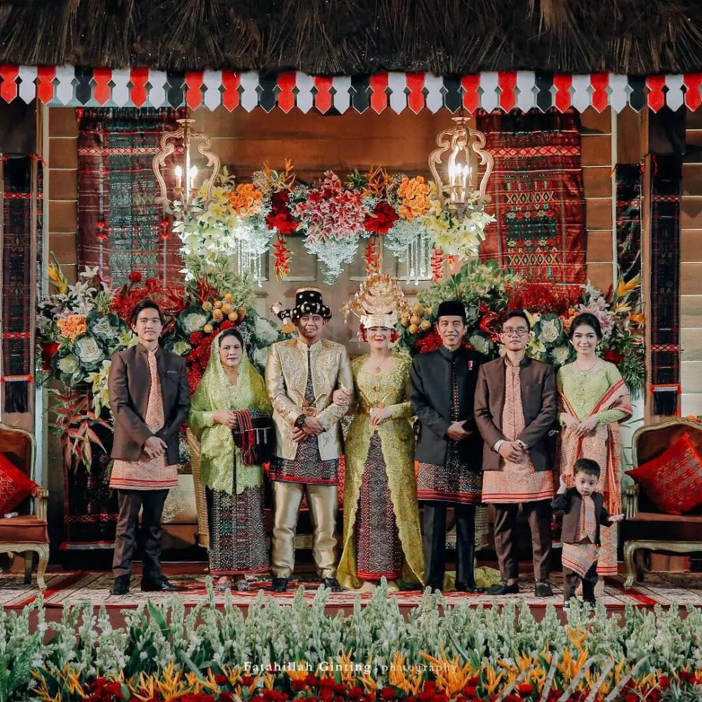 anak presiden RI saat kondangan Berbagai sumber