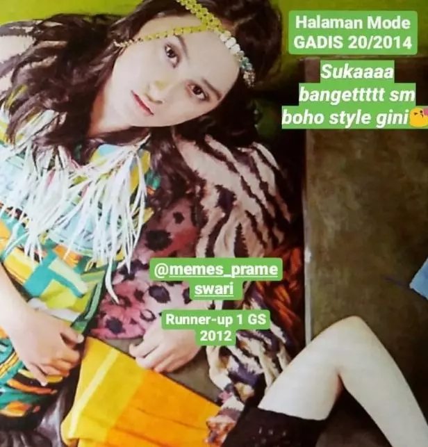 transformasi memes prameswari © Instagram