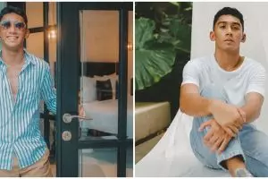 Daffa Wardhana nongkrong di warung desa, perut sixpack jadi sorotan