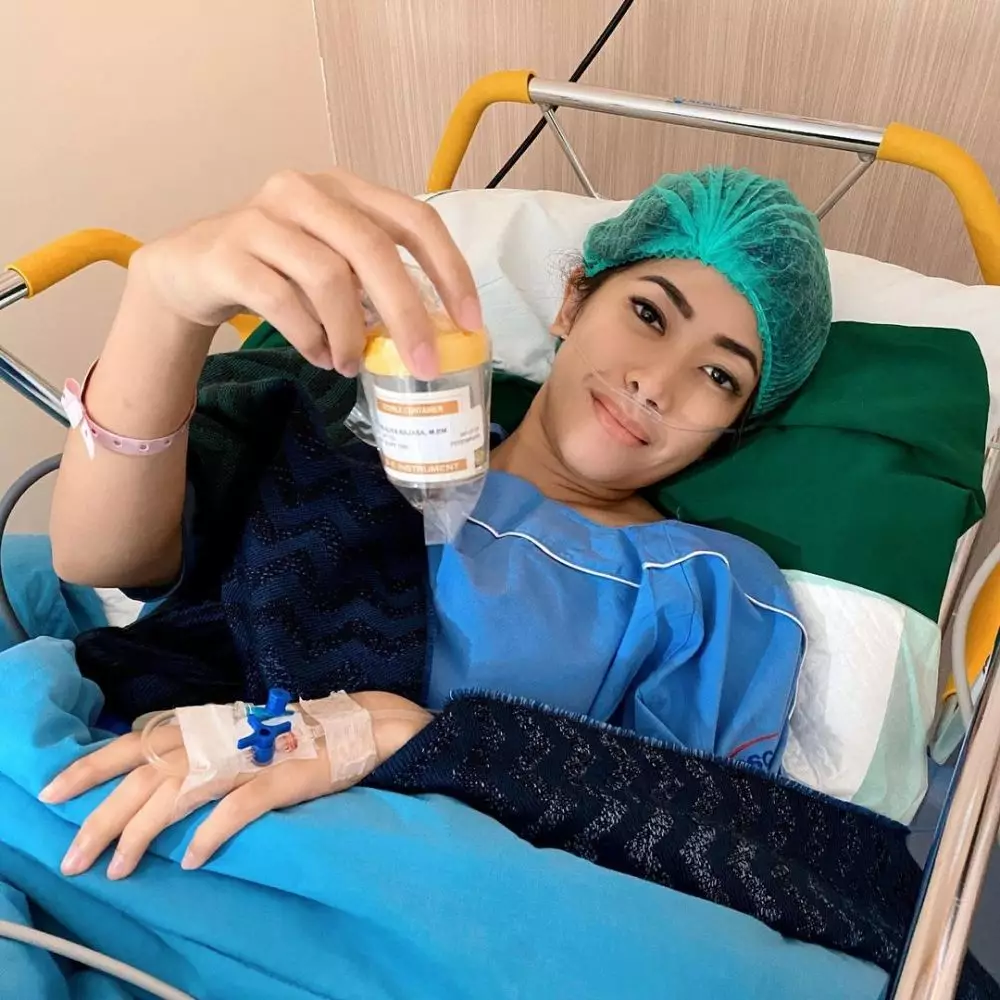 Aliya Rajasa operasi empedu © Instagram