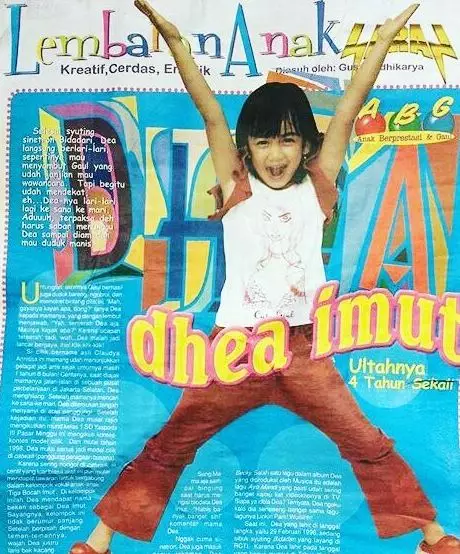 seleb cantik saat jadi model cilik Instagram