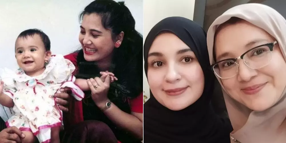 ibu seleb saat muda vs kini © Instagram