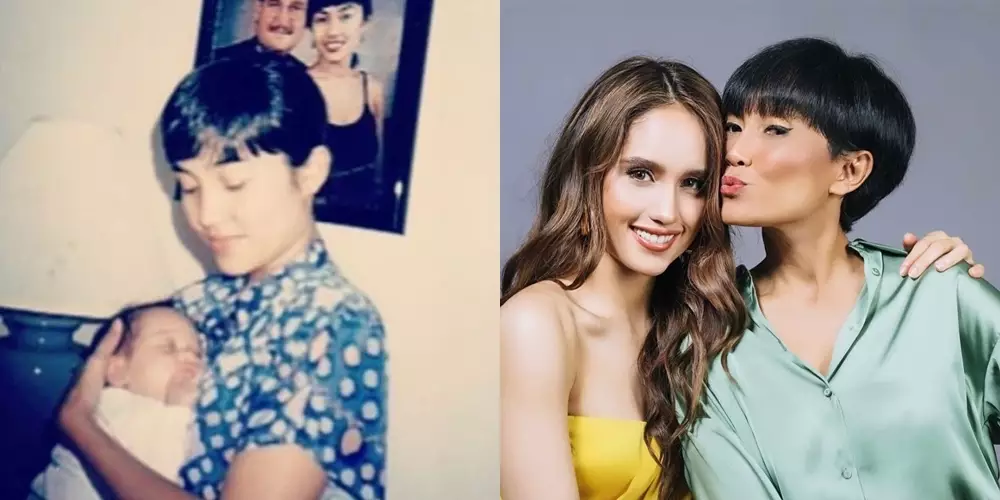 ibu seleb saat muda vs kini © Instagram