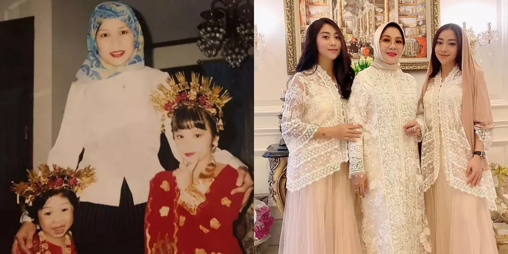 ibu seleb saat muda vs kini © Instagram