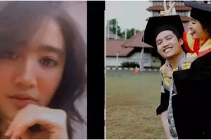 Jarang tersorot, 6 potret Febby Rastanty dengan sang adik