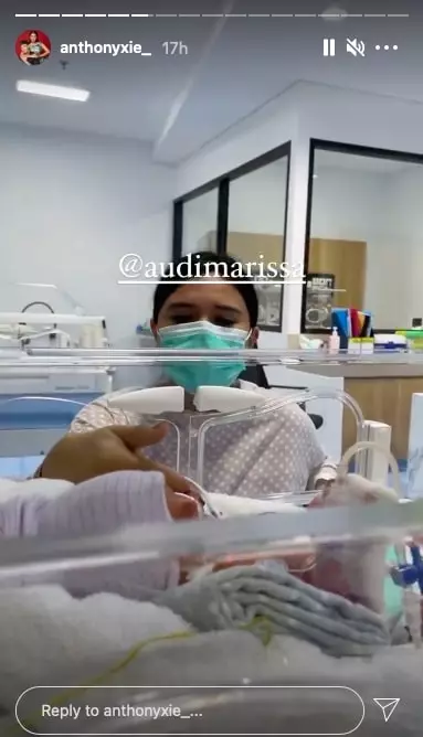 Audi Marissa temui bayinya © berbagai sumber