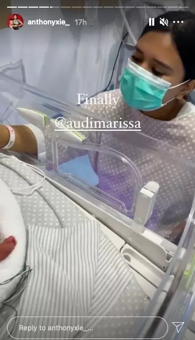 Audi Marissa temui bayinya © berbagai sumber