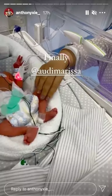 Audi Marissa temui bayinya © berbagai sumber