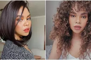 14 Gaya rambut Lifnie Sanders, vlogger asal Papua yang anggun banget