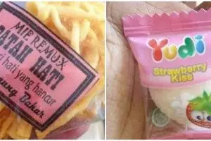 10 Potret nyeleneh jajanan warung ini bikin bingung pembeli