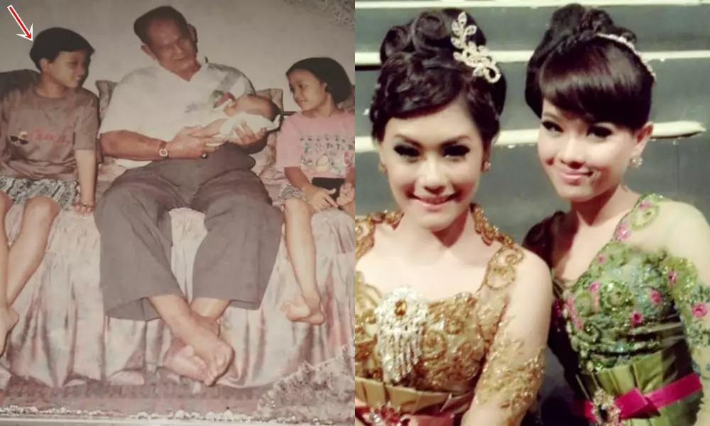 masa kecil sinden © Instagram & Twitter masa kecil sinden © Instagram & Twitter